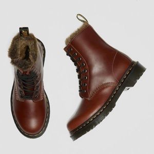Dr. Marten 1460 Serena Faux Fur Lined Boots